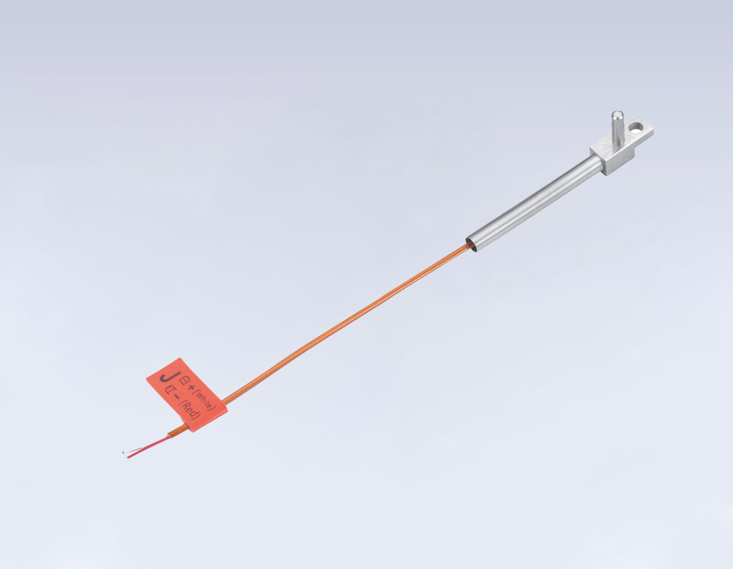 Temperature sensing line